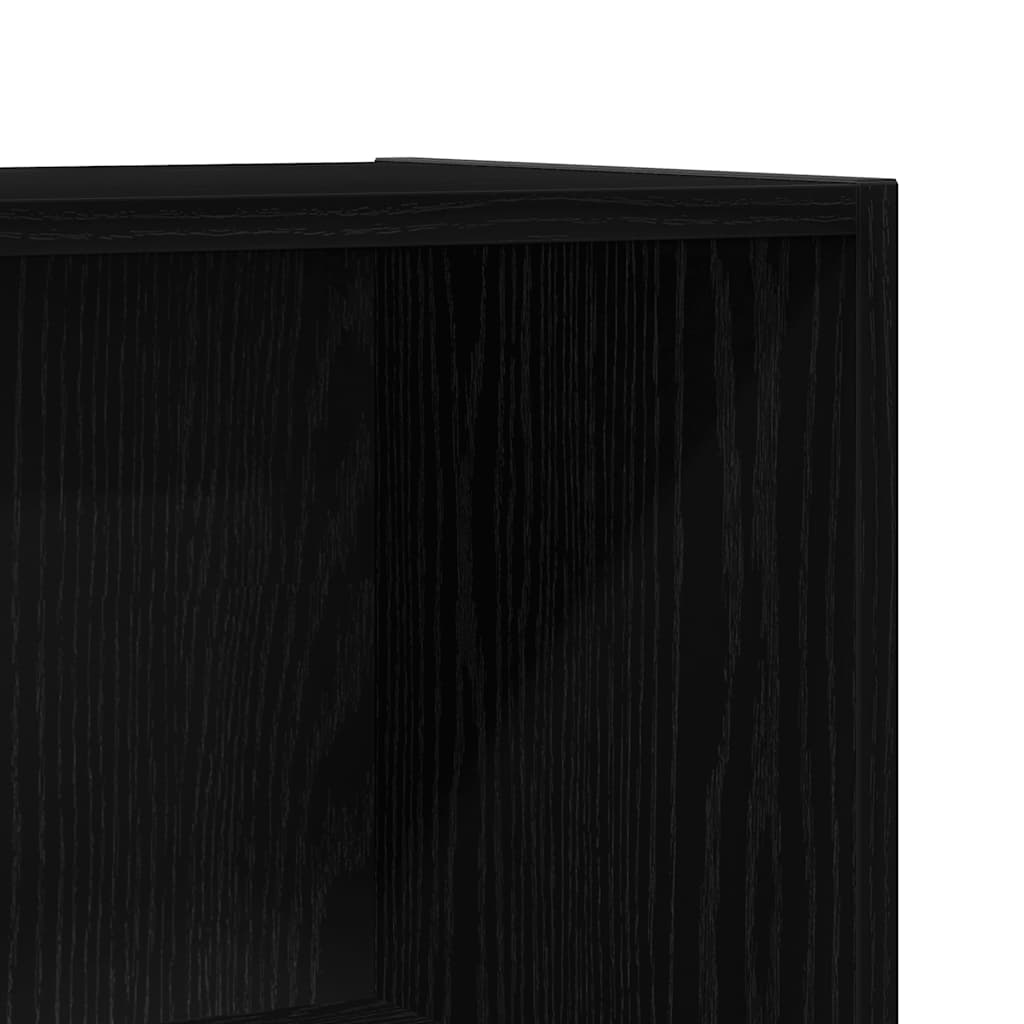 Bücherregal/Raumteiler Schwarze Eiche 60,5x30x90cm Holzwerkstoff