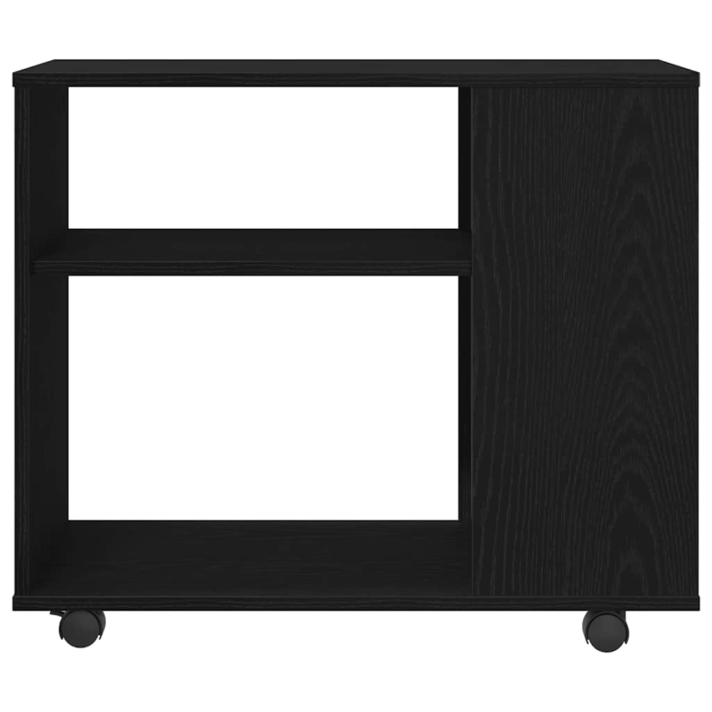 Beistelltisch Schwarze Eiche 70x35x60 cm Holzwerkstoff