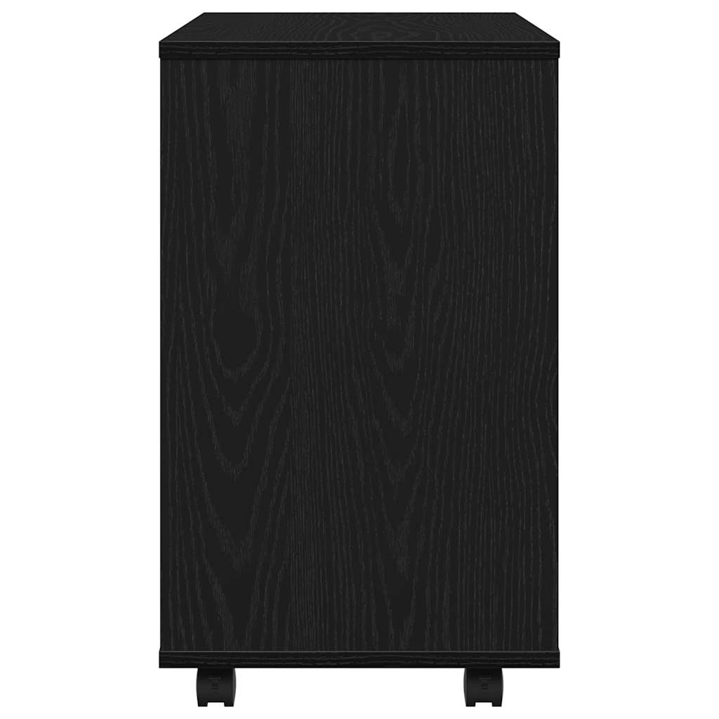 Beistelltisch Schwarze Eiche 70x35x60 cm Holzwerkstoff
