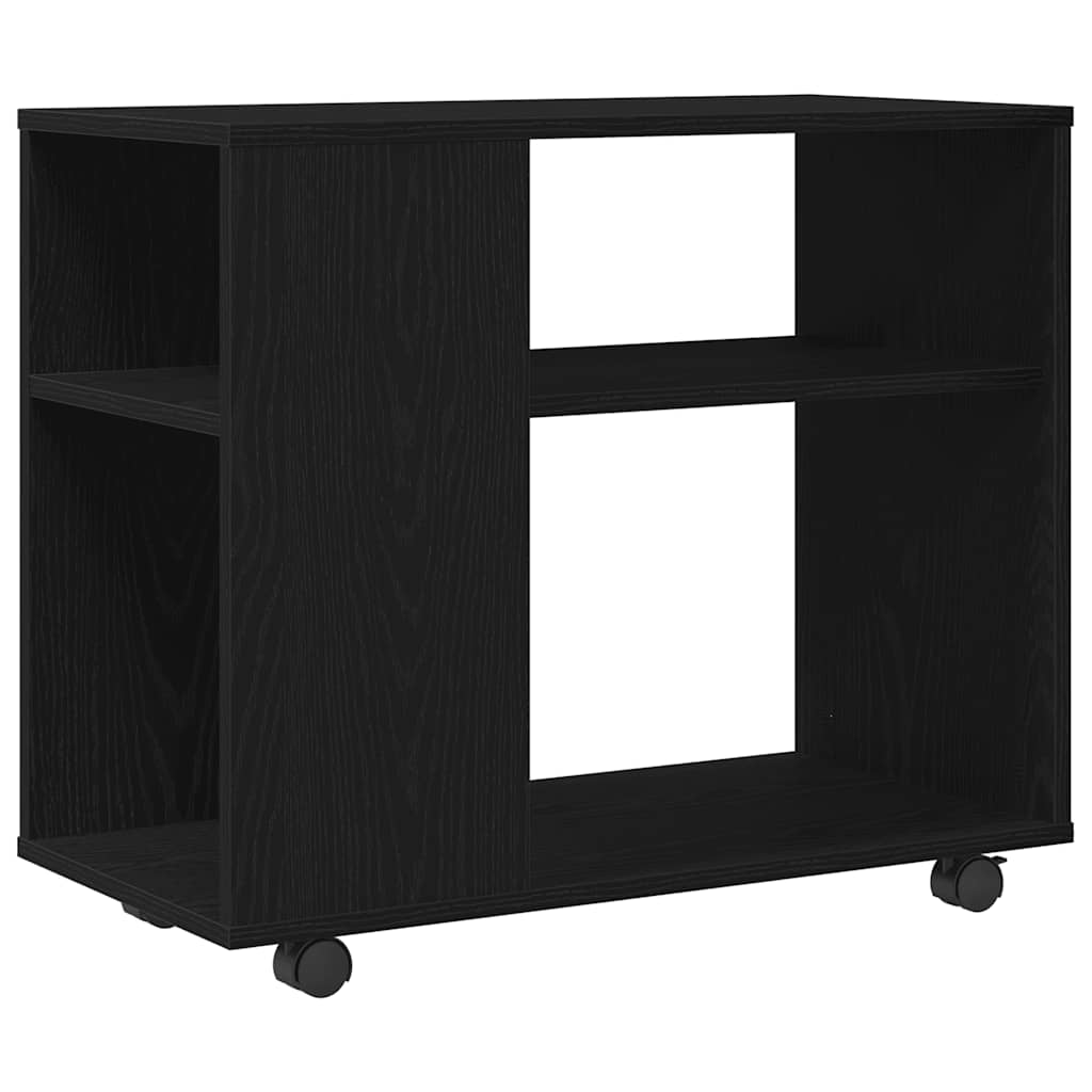 Beistelltisch Schwarze Eiche 70x35x60 cm Holzwerkstoff