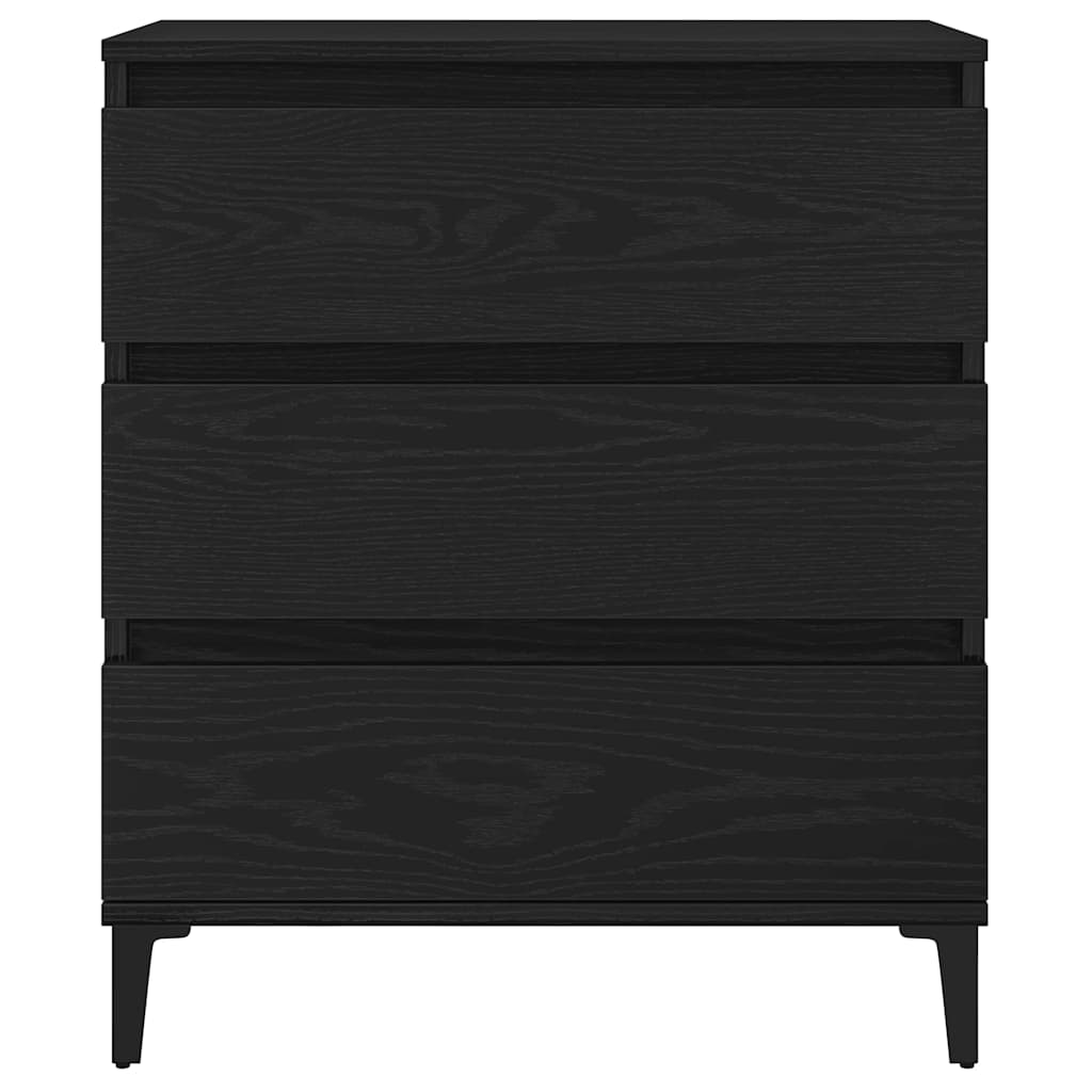 Sideboard Schwarze Eiche 60 x 35 x 70 cm Holzwerkstoff