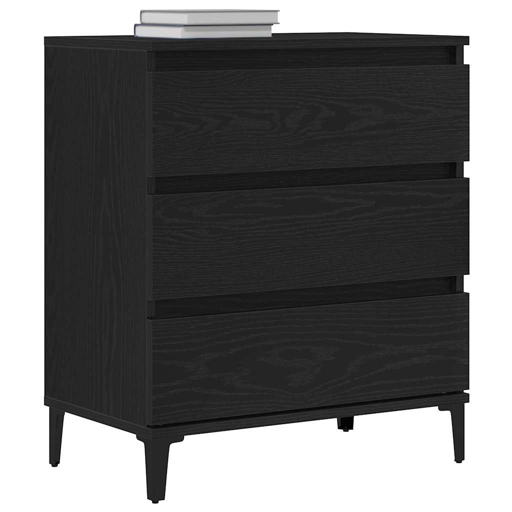 Sideboard Schwarze Eiche 60 x 35 x 70 cm Holzwerkstoff