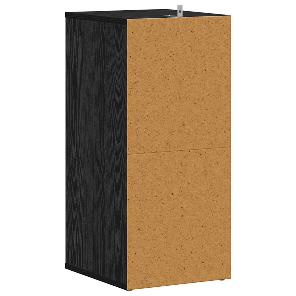 Schuhschrank 2 pcs Schwarze Eiche 32 x 35 x 70 cm Holzwerkstoff