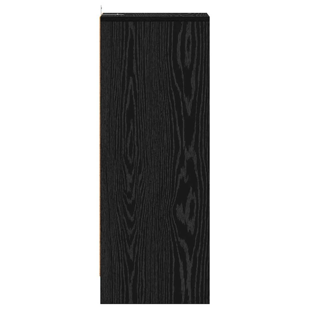 Schuhschrank Schwarze Eiche 32 x 35 x 90 cm Holzwerkstoff