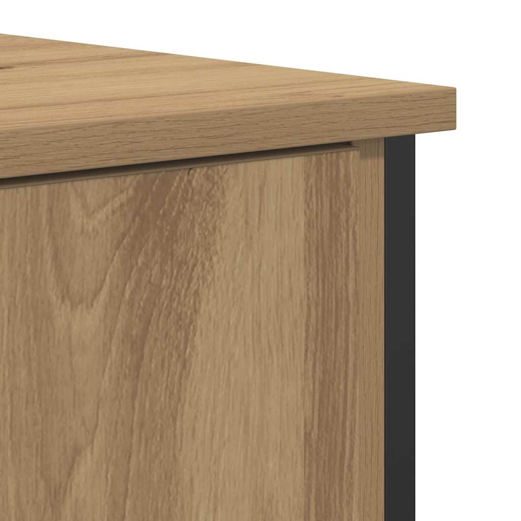 Sideboard Artisan-Eiche 70 x 30 x 80 cm Holzwerkstoff