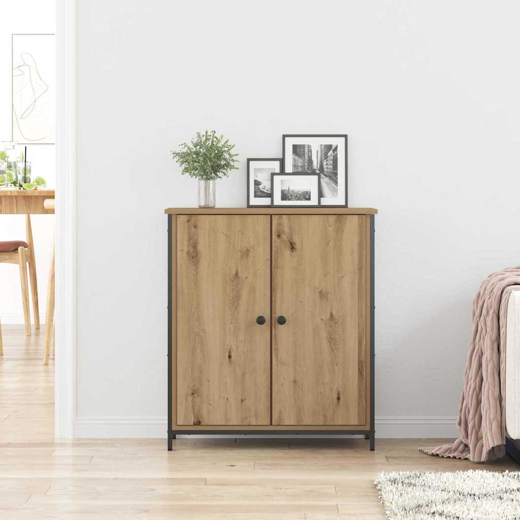 Sideboard Artisan-Eiche 70 x 30 x 80 cm Holzwerkstoff
