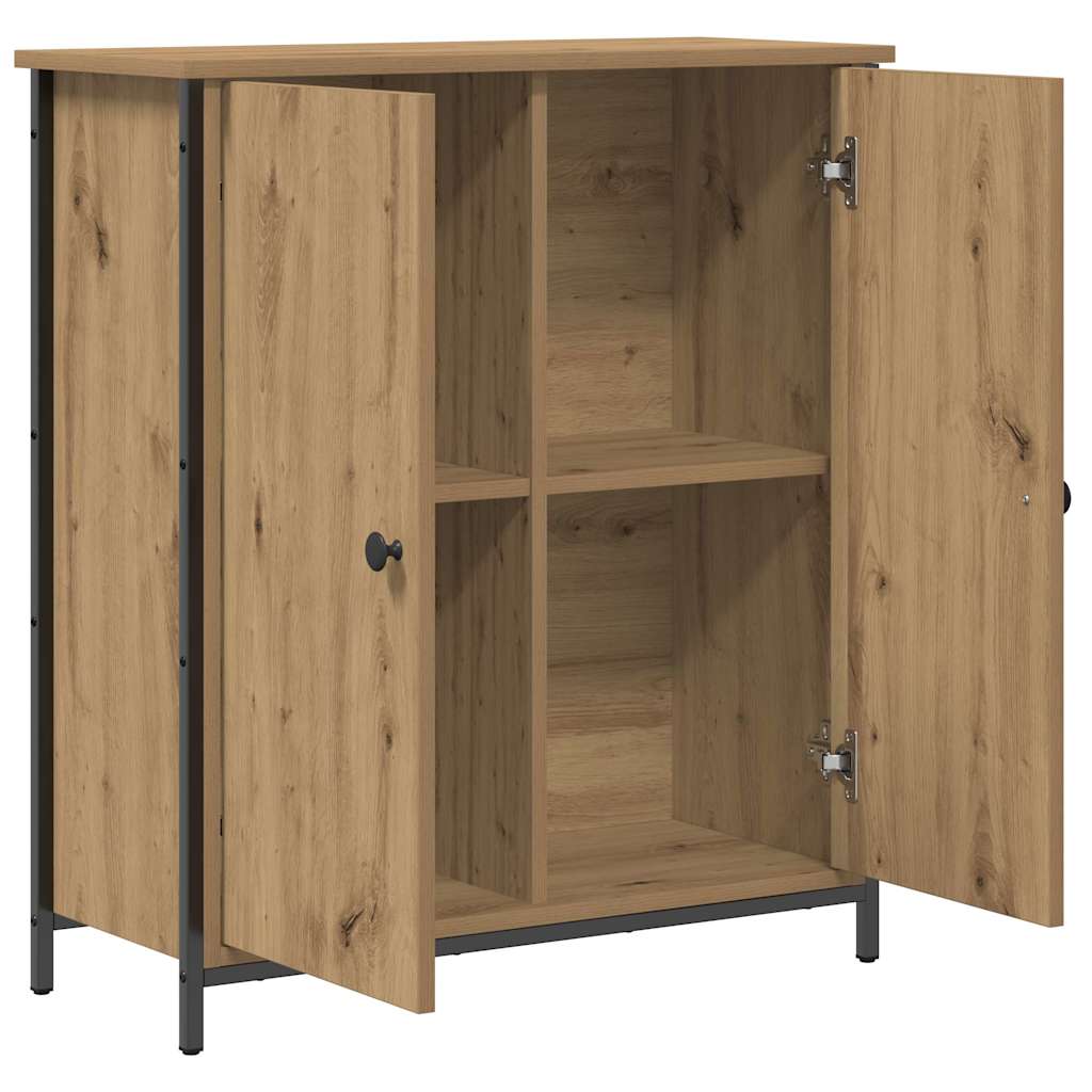 Sideboard Artisan-Eiche 70 x 30 x 80 cm Holzwerkstoff