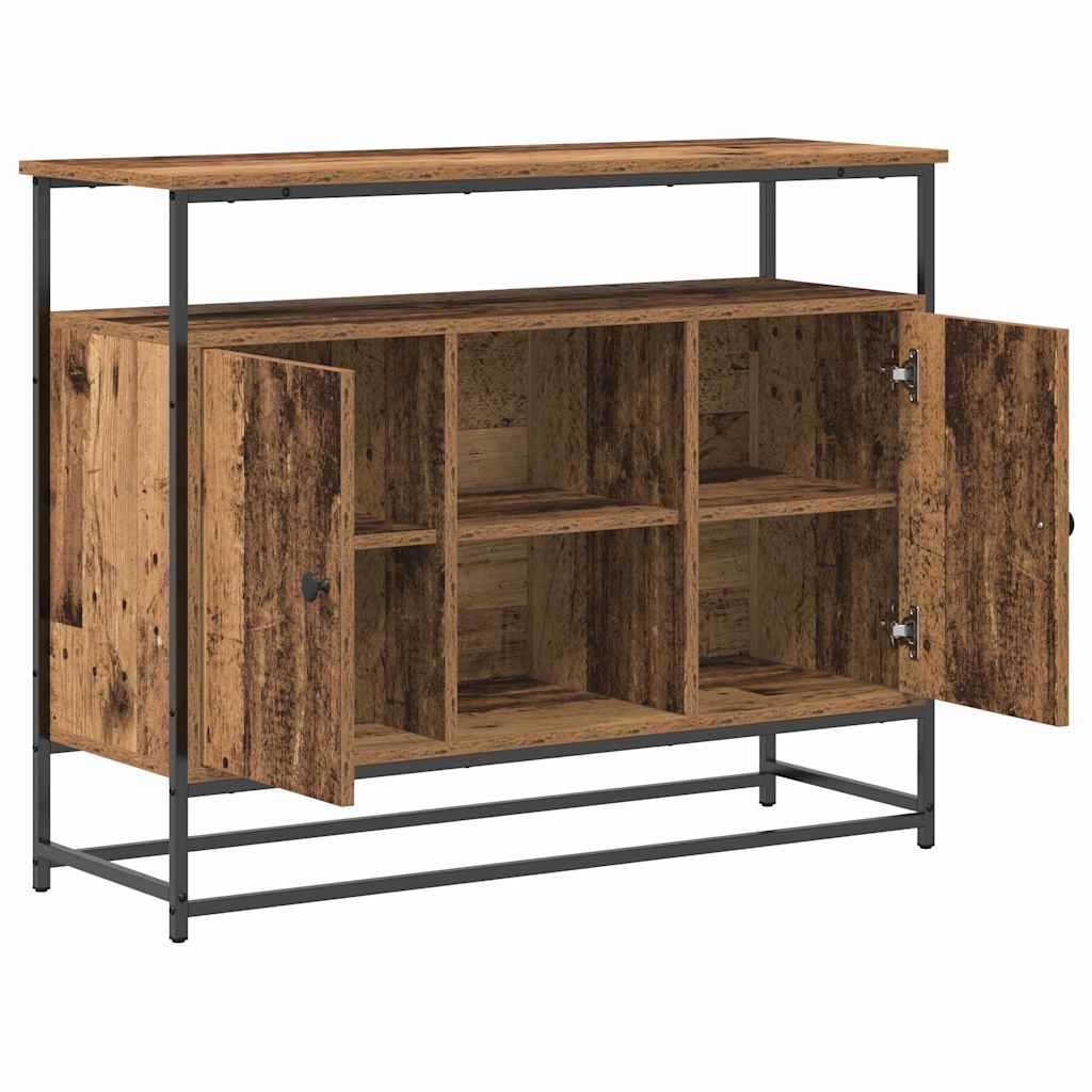 Sideboard Altholz 100 x 35 x 80 cm Holzwerkstoff