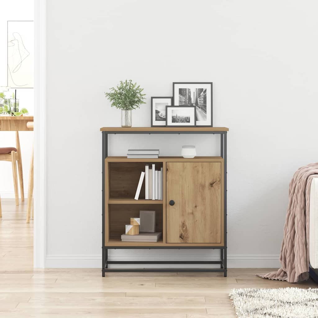 Sideboard Eiche handwerklich 69 x 35 x 80 cm Holzwerkstoff