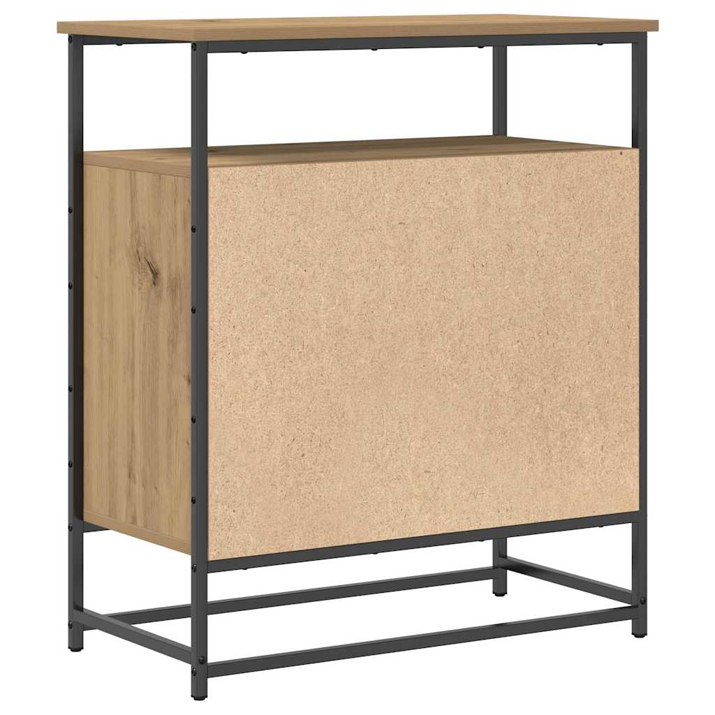 Sideboard Eiche handwerklich 69 x 35 x 80 cm Holzwerkstoff
