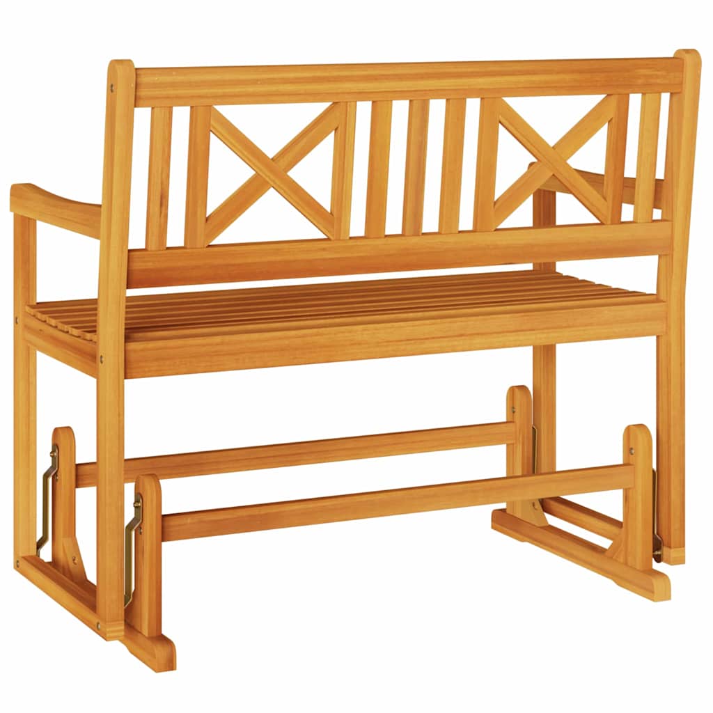 Garten Schaukeltbank Braun 110 x 59 x 97cm Massivholz Akazie