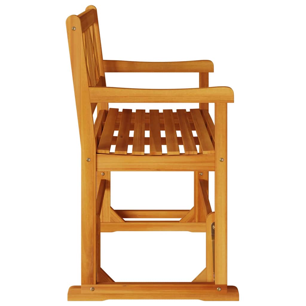 Garten Schaukeltbank Braun 110 x 59 x 97cm Massivholz Akazie