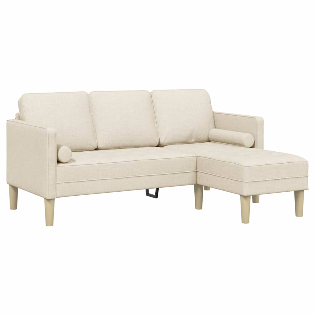 Sofa Set 2 pcs Leinen 173 x 131 x 67 cm Stoff
