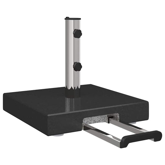 Sonnenschirmständer Schwarz 41 x 41 x 37 cm Granit