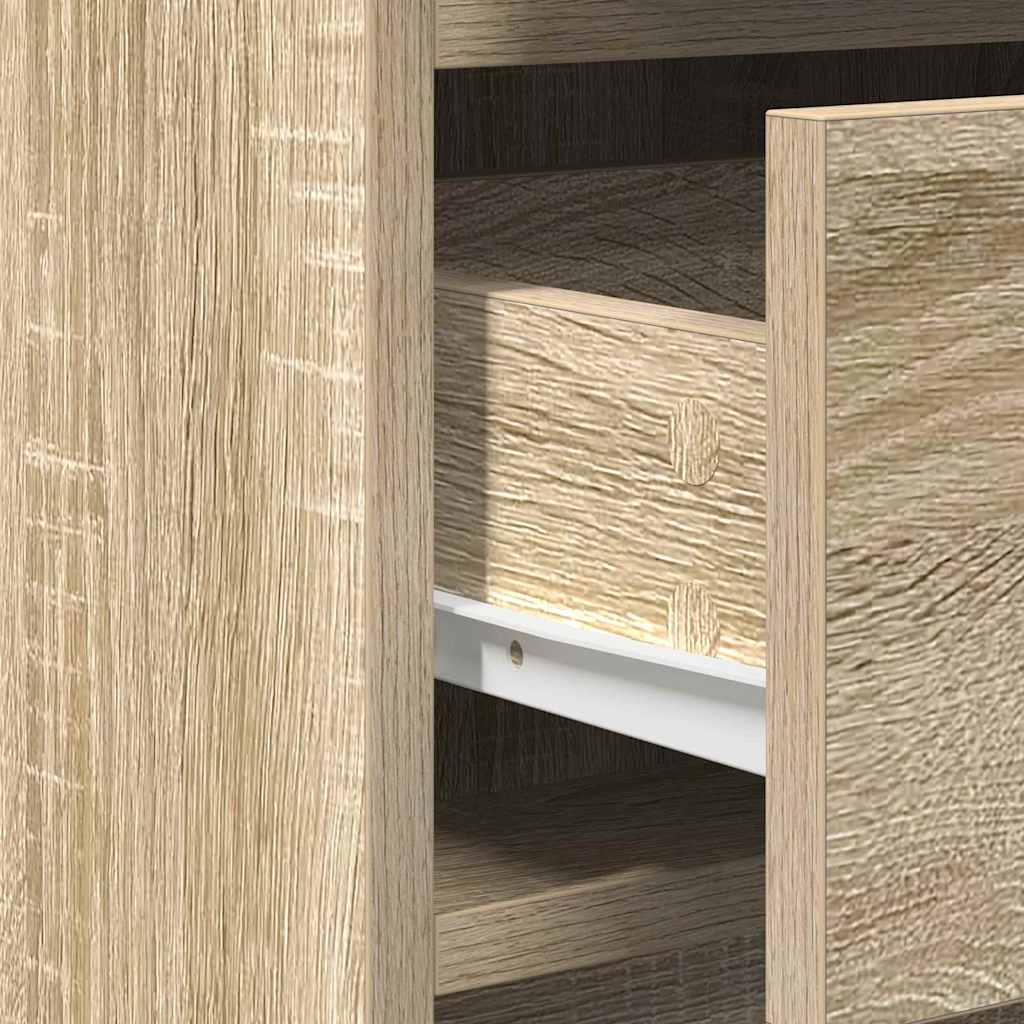 Sideboard Sonoma-Eiche 40 x 41 x 75 cm Holzwerkstoff