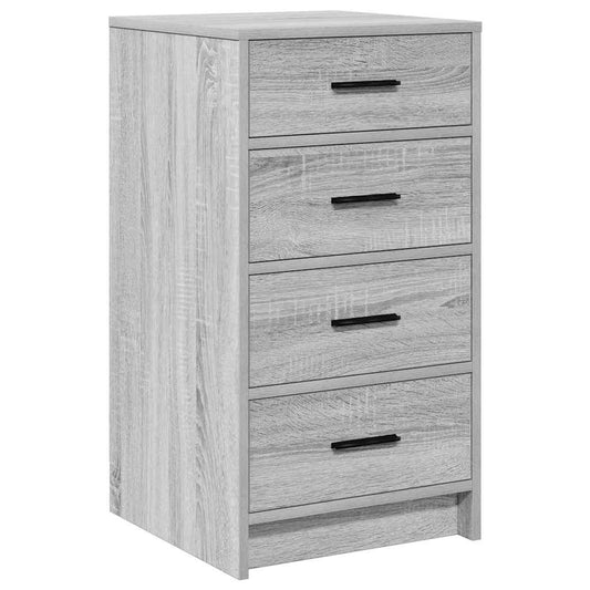 Sideboard Grau Sonoma 40 x 41 x 75 cm Holzwerkstoff
