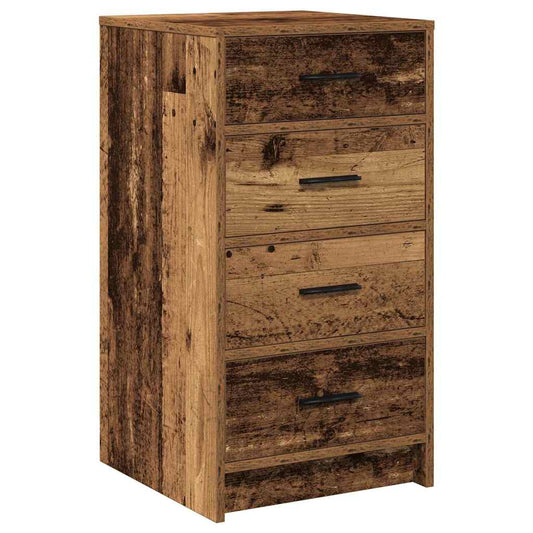 Sideboard mit Schubladen Altholz 40 x 41 x 75 cm Holzwerkstoff
