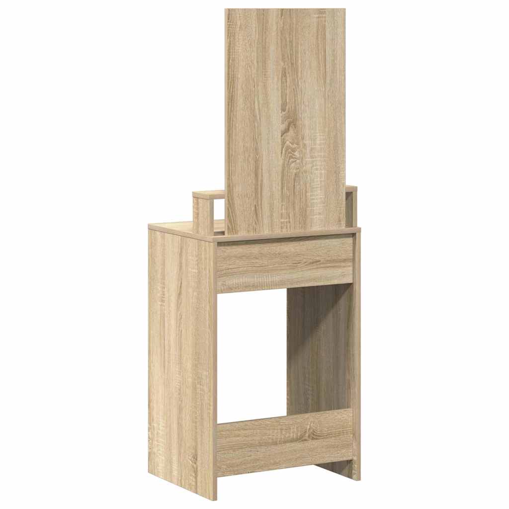 Schminktisch Sonoma-Eiche 50 x 41 x 140 cm Holzwerkstoff