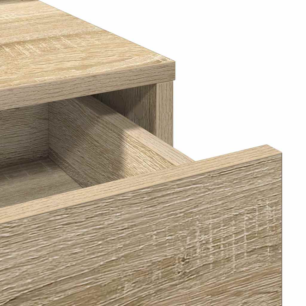 Schminktisch Sonoma-Eiche 79 x 41 x 140 cm Holzwerkstoff