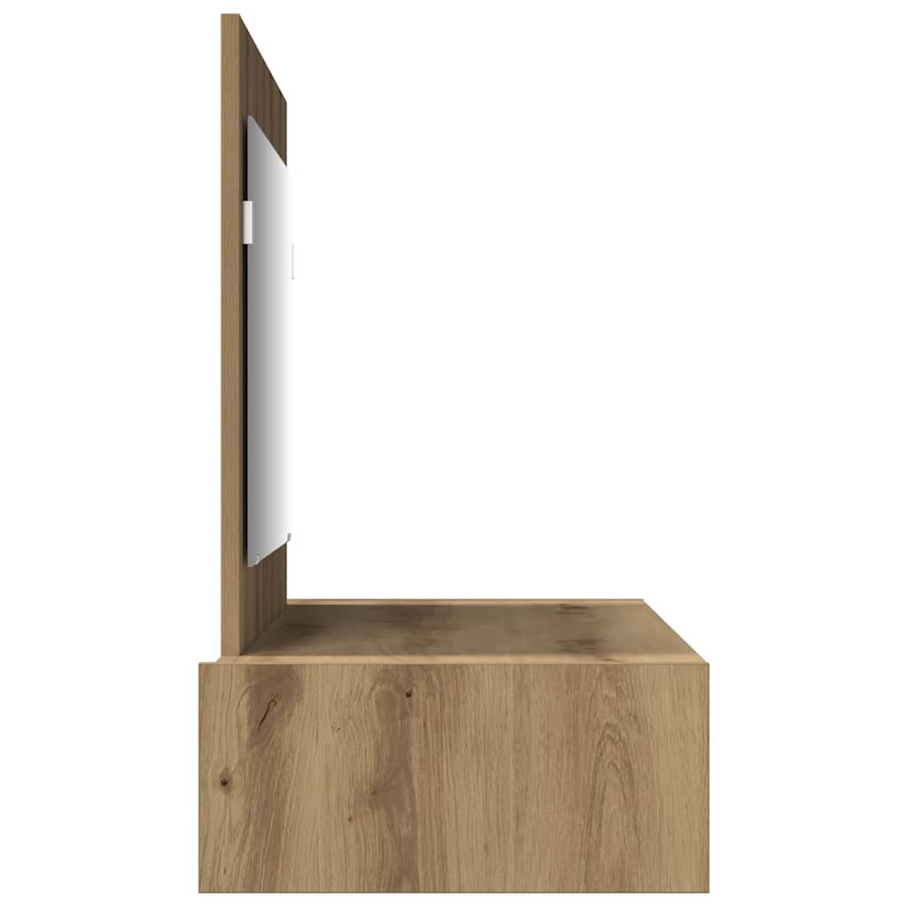 Schminktisch mit Speicher Braun 100 x 40 x 70 cm Holzwerkstoff