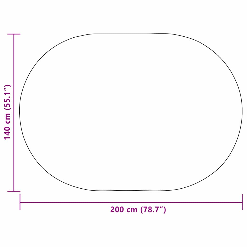 Teppich ZIZUR Creme PP