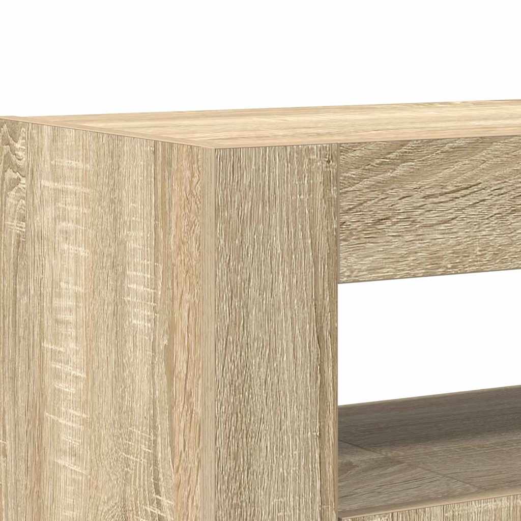 Sideboard Sonoma-Eiche 116 x 30 x 75 cm Holzwerkstoff