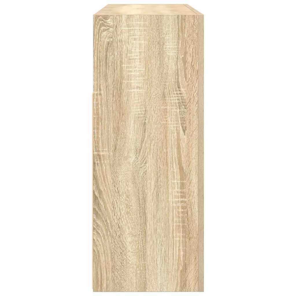 Sideboard Sonoma-Eiche 116 x 30 x 75 cm Holzwerkstoff