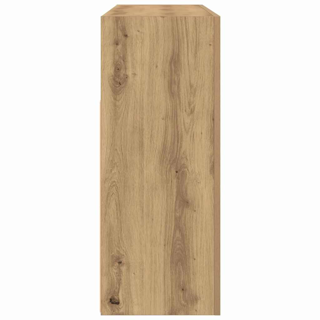 Sideboard Artisan-Eiche 116 x 30 x 75 cm Holzwerkstoff