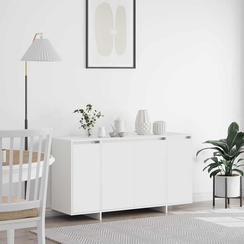 Sideboard Weiß 135 x 41 x 69 cm Holzwerkstoff