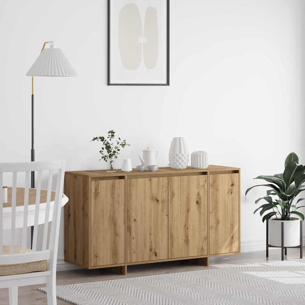 Sideboard Artisan-Eiche 135 x 41 x 69 cm Holzwerkstoff