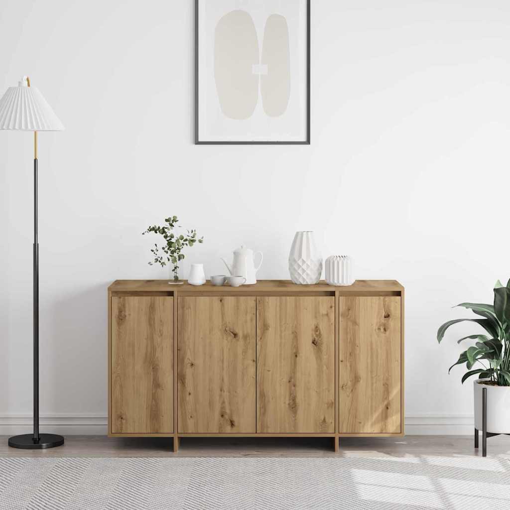 Sideboard Artisan-Eiche 135 x 41 x 69 cm Holzwerkstoff