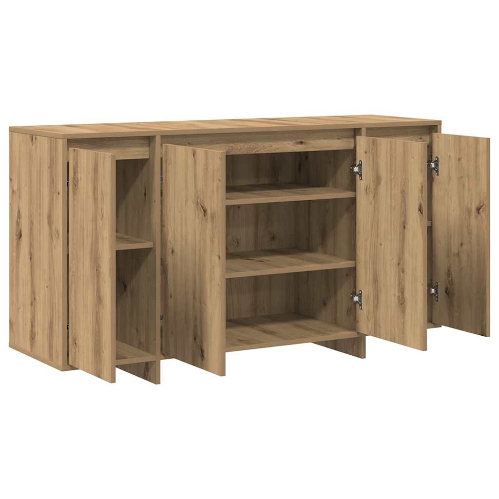 Sideboard Artisan-Eiche 135 x 41 x 69 cm Holzwerkstoff