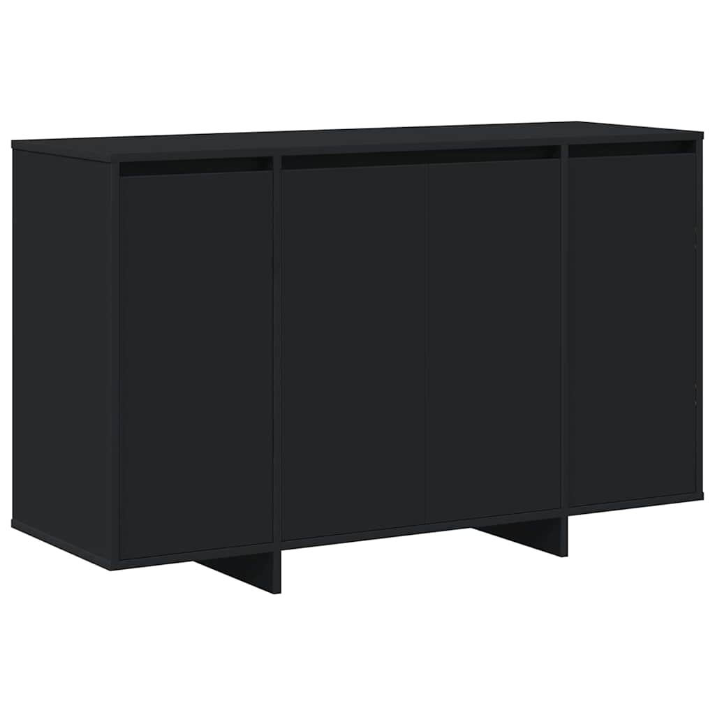 Sideboard Schwarz 120 x 41 x 75 cm Holzwerkstoff