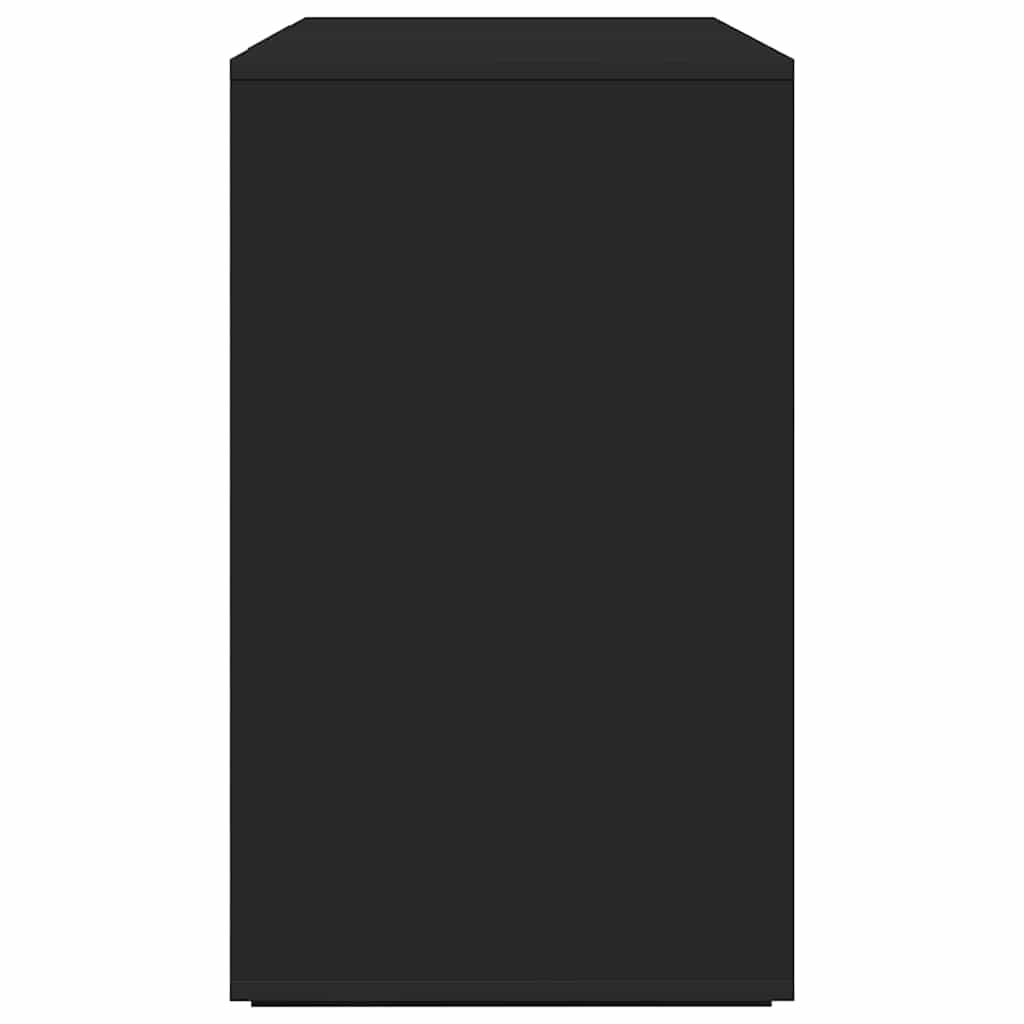 Sideboard Schwarz 120 x 41 x 75 cm Holzwerkstoff