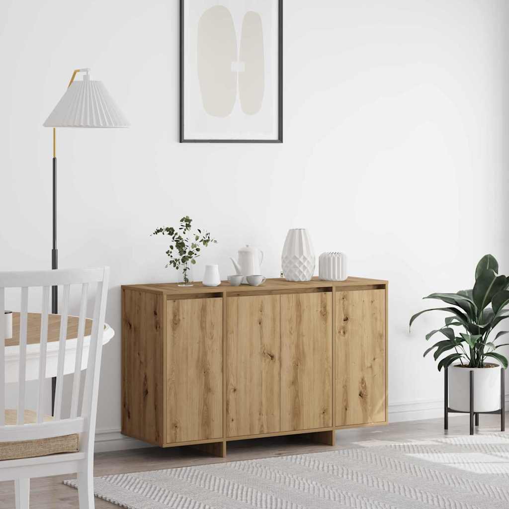 Sideboard Artisan-Eiche 120 x 41 x 75 cm Holzwerkstoff