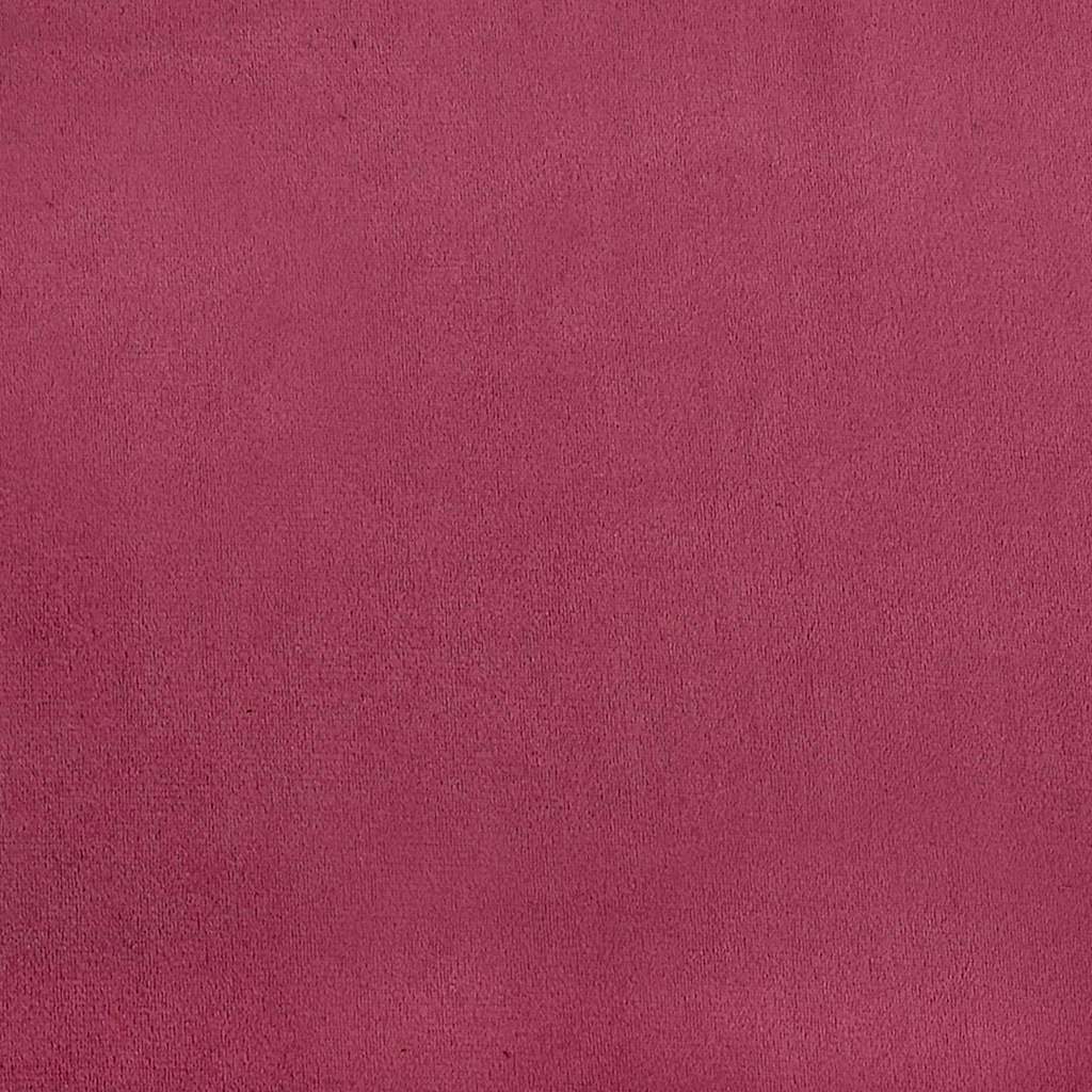 Einzel-Schlafsofa mit Rädern Weinrot 90 x 165 x 87 cm Samt