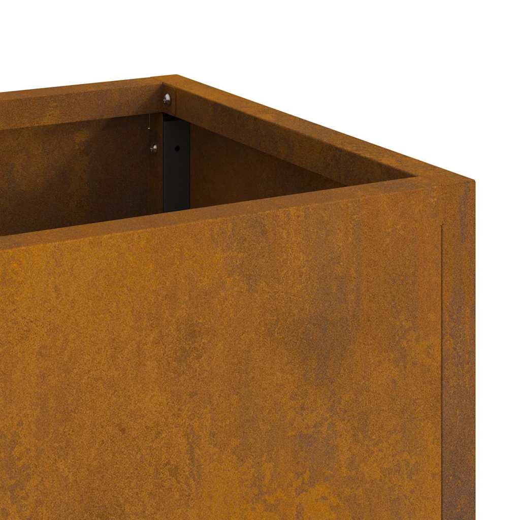 Hochbeet Gartenpflanzer Rostig 60 x 26 x 45 cm