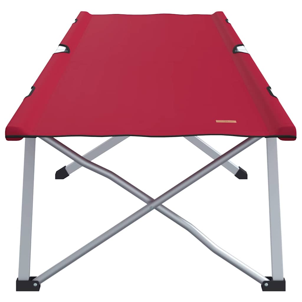Klapp Schlafbett fürs Camping Falten 2 pcs Rot 62 x 194 x 42 cm
