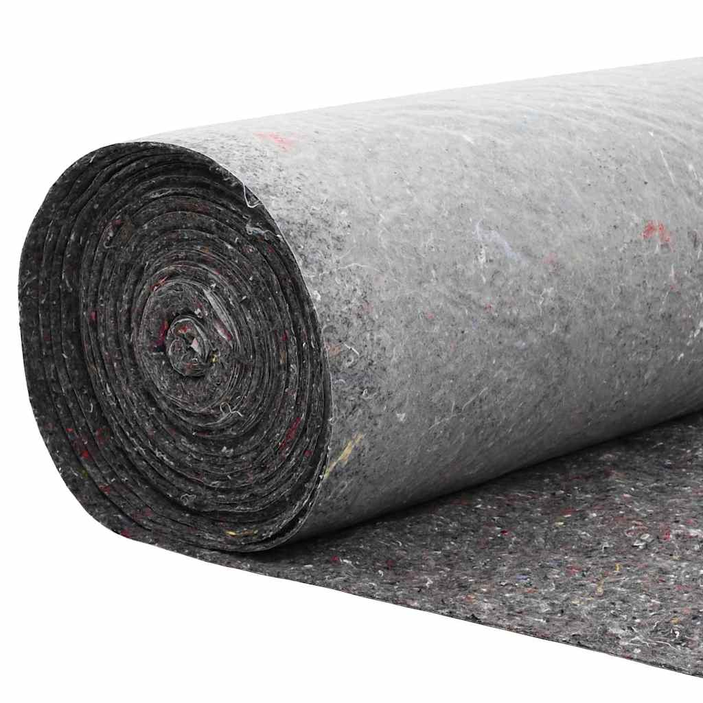 Pool Fleece Grau 1 x 25 m Polyester und Baumwolle