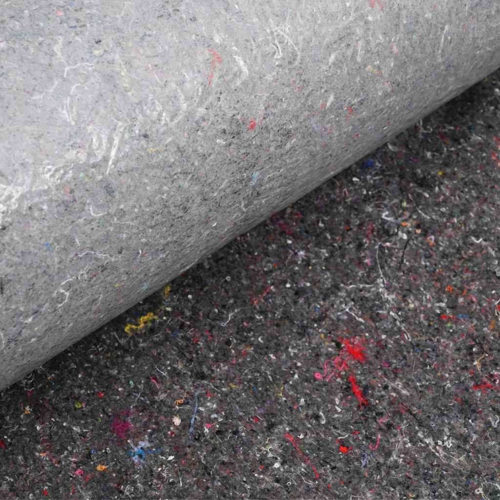 Pool Fleece Grau 1 x 25 m Polyester und Baumwolle