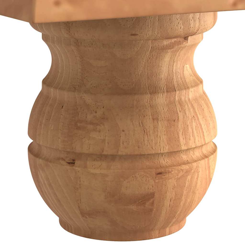 Weinschrank ASKIM Weiß 57 x 37 x 114 cm Massivholz Kiefer