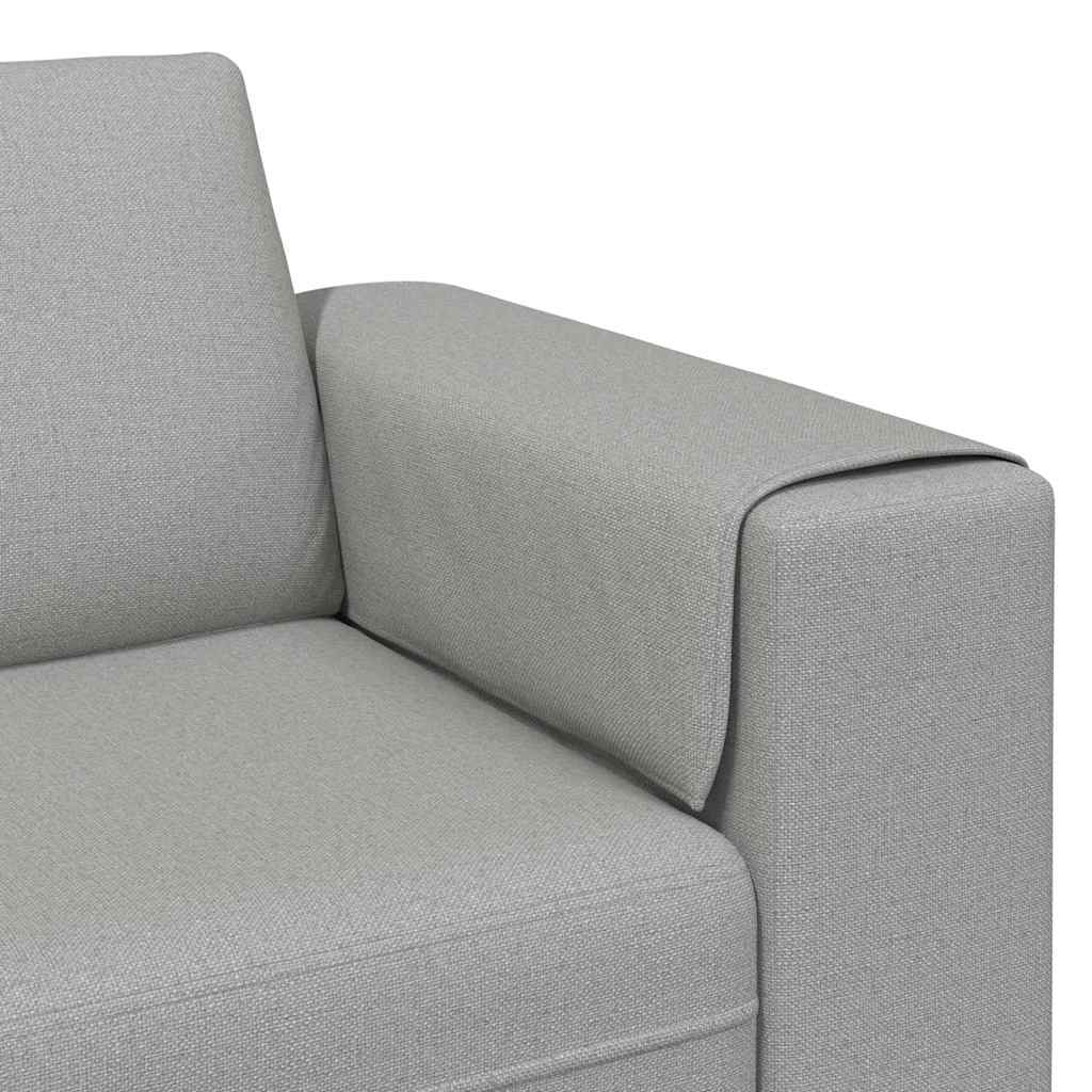 Sofa Set Wolkengrau Stoff