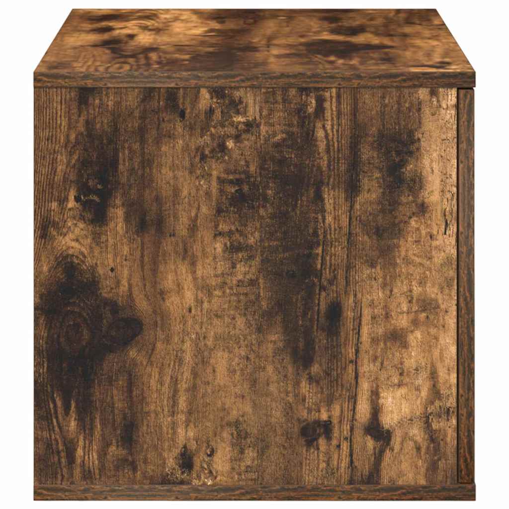 Badschrank Räuchereiche 118 x 41 x 40 cm Holzwerkstoff