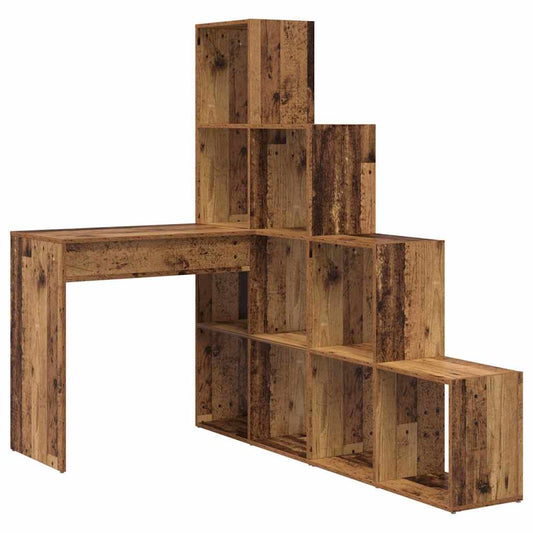 Eck-Schreibtisch Altholz 101,5 x 149,5 x 149,5 cm Holzwerkstoff