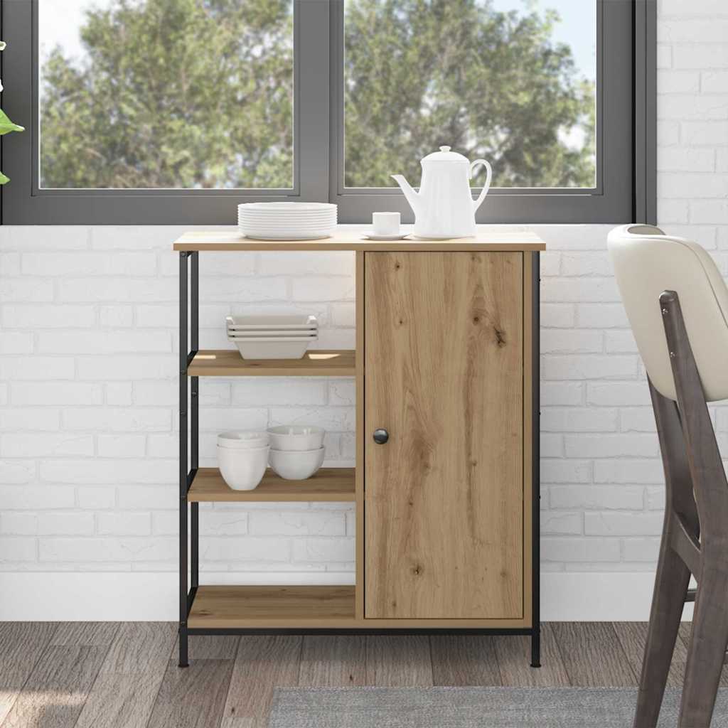 Sideboard Artisan-Eiche 70 x 30 x 80 cm Holzwerkstoff