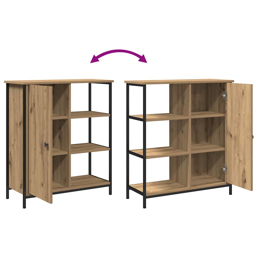 Sideboard Artisan-Eiche 70 x 30 x 80 cm Holzwerkstoff