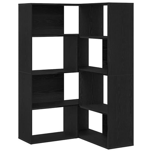 Bücherregal Schwarze Eiche 140 x 30 x 140 cm Holzwerkstoff