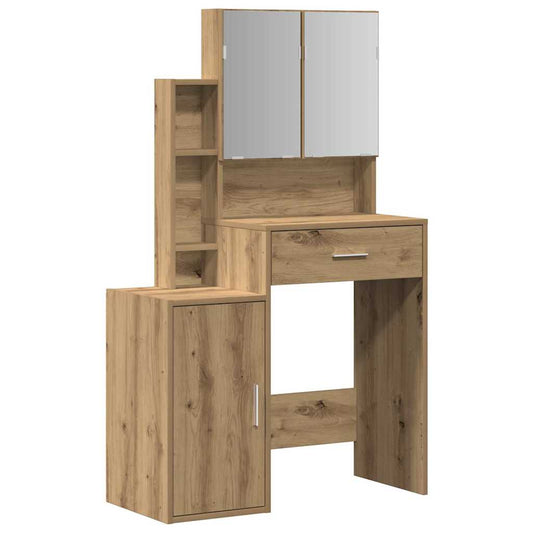 Schminktisch Artisan-Eiche 80 x 35 x 132 cm Holzwerkstoff