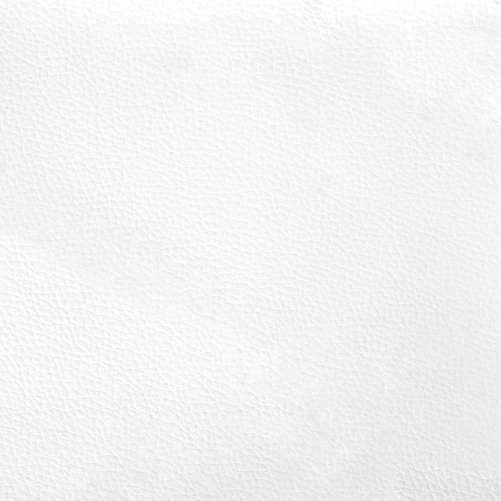 Bettgestell Weiß 80 x 200 cm Kunstleder
