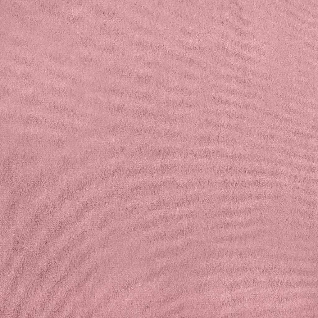 Bettgestell Rosa 200 x 200 cm Samt
